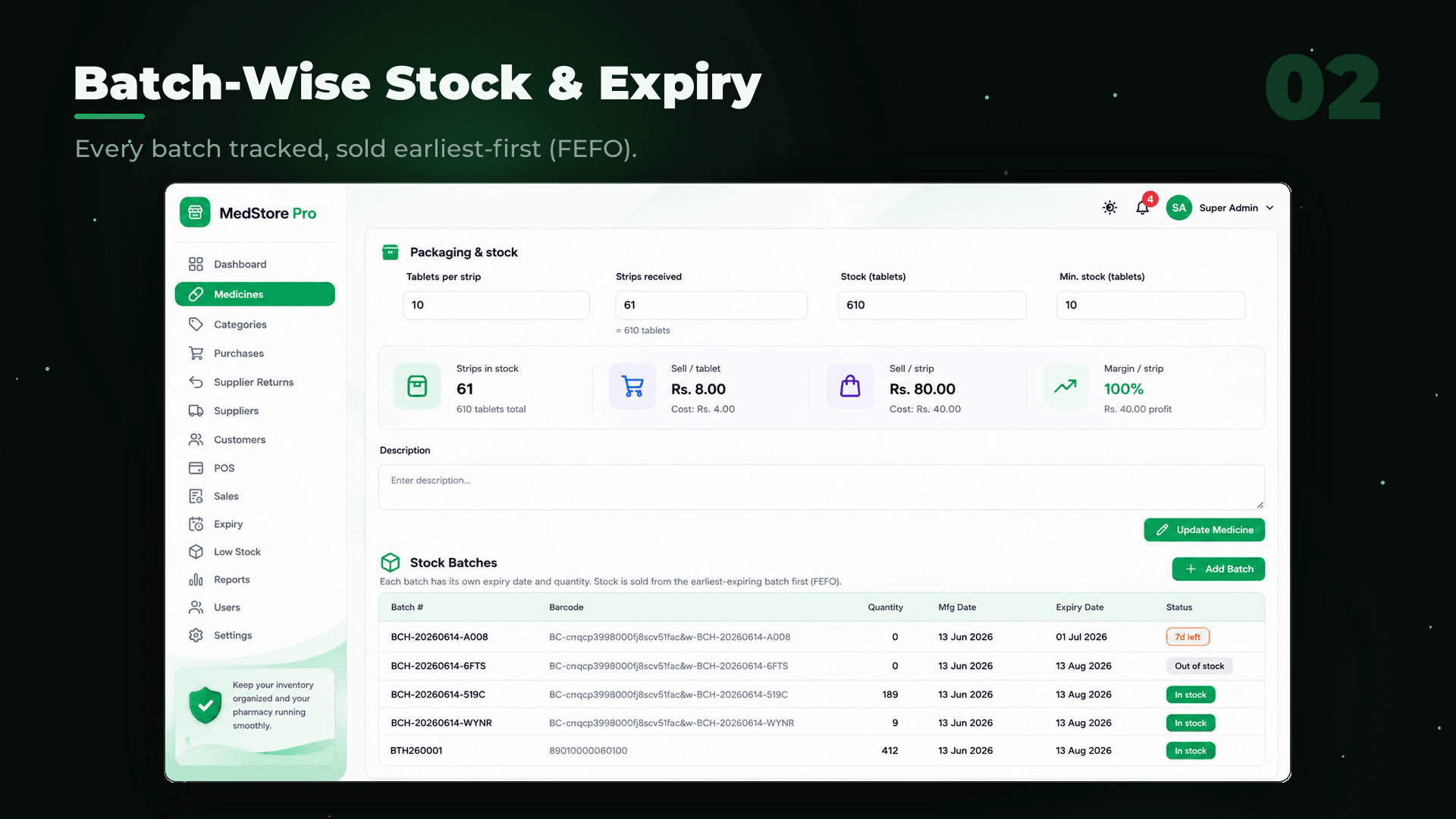 MedStore Pro - Smart Pharmacy Management System detail 3