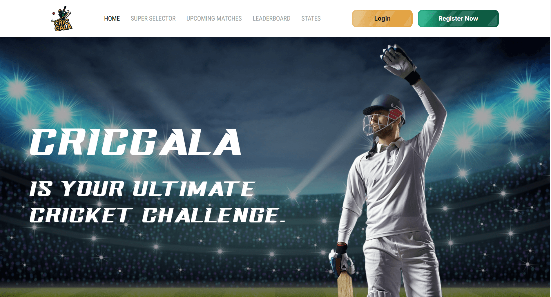 Cricgala project preview