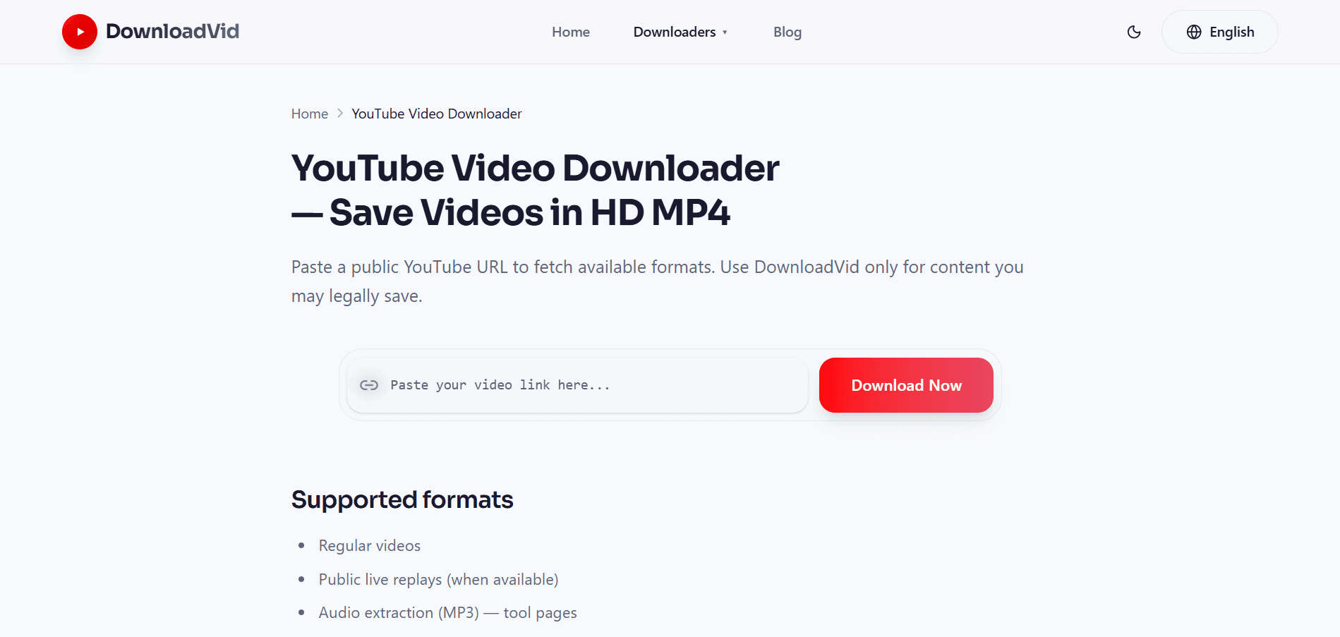 DownloadVid - Social Media Video Downloader detail 3