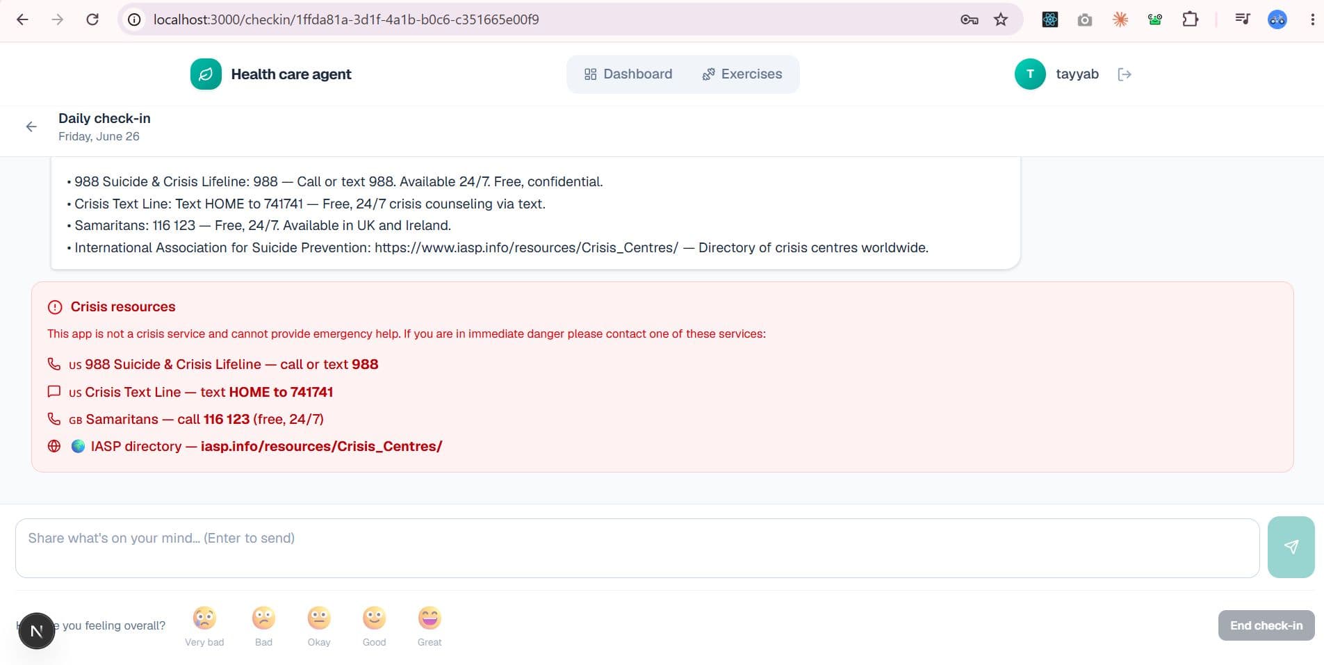AI-Powered Mental Health & Mood Companion detail 6