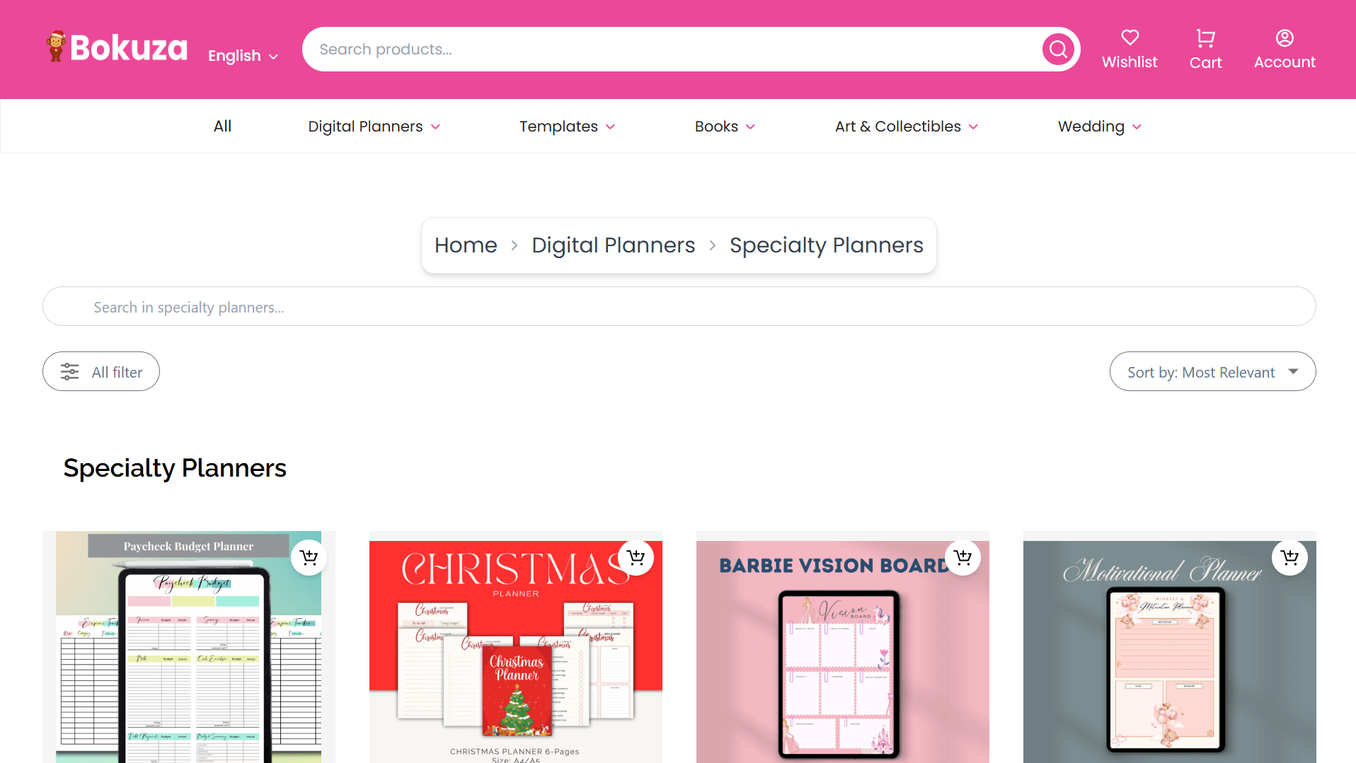 Bokuza - Digital Products Marketplace detail 2
